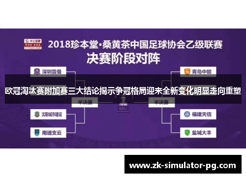 欧冠淘汰赛附加赛三大结论揭示争冠格局迎来全新变化明显走向重塑